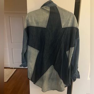Free people denim shirt